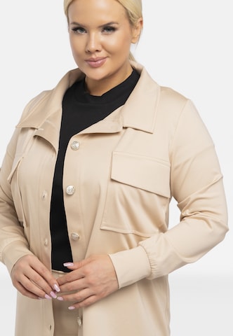 Karko Bluse 'BELLA' i beige