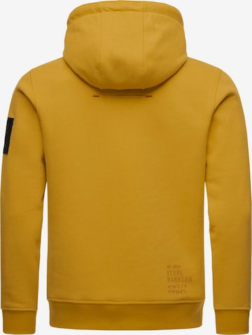 Sweat-shirt 'Ty Trey' STONE HARBOUR en jaune