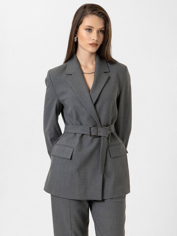 Blazer 'Angelica' Antioch en gris : devant