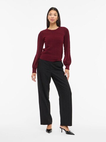 VILA Pullover 'VIMABLE' i rød