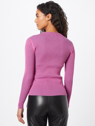 Warehouse Pullover i pink