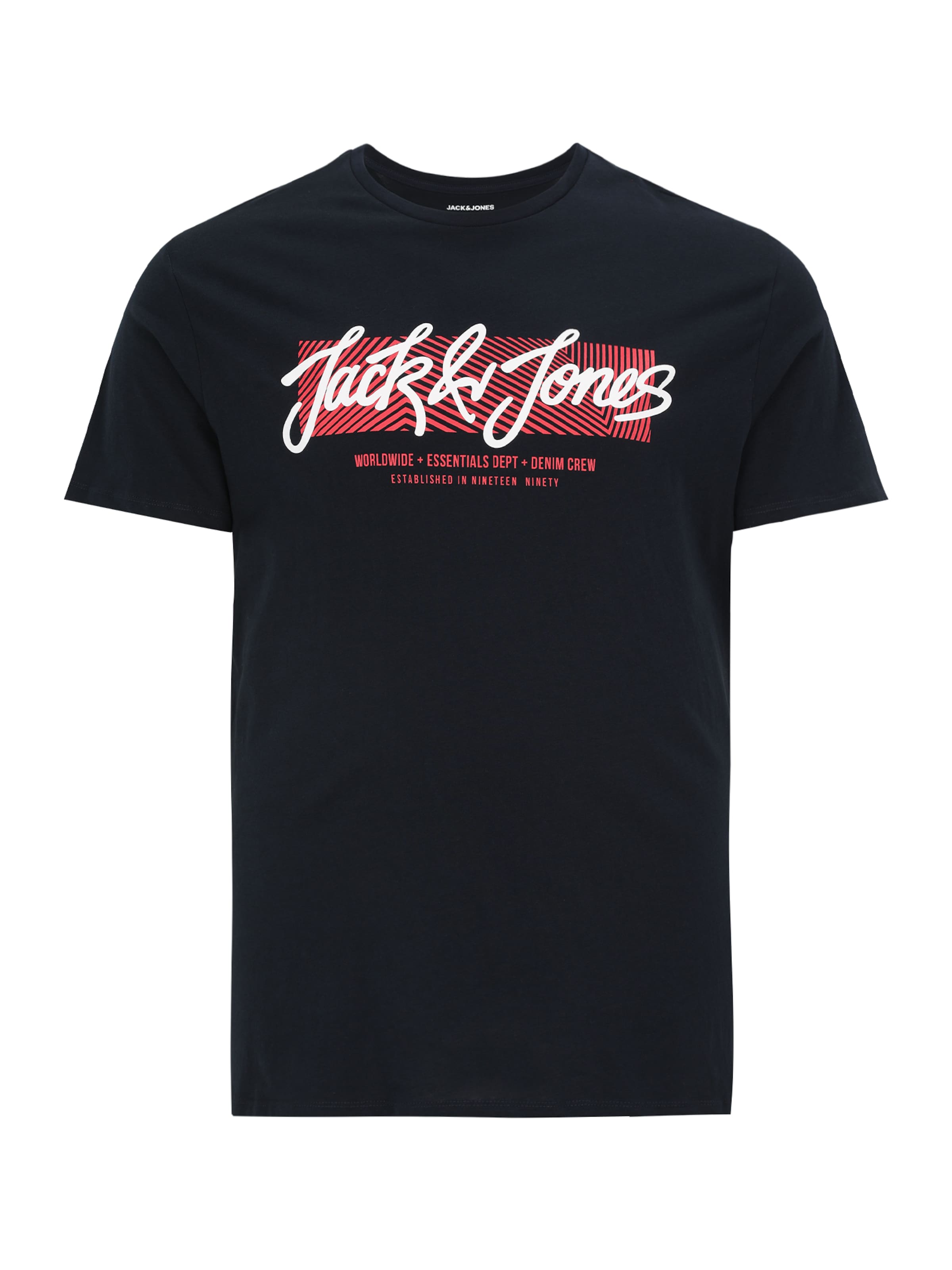 Jack & Jones Plus Póló 'JJURBAN' - kék: elől