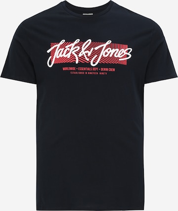 Jack & Jones PlusMajica 'JJURBAN' - plava boja: prednji dio