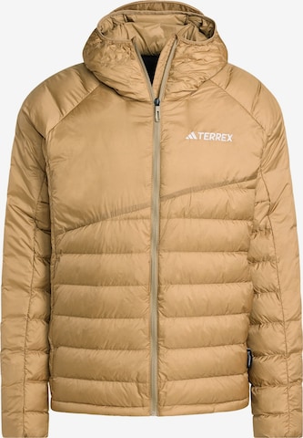 ADIDAS TERREX - Chaqueta de montaña 'Xperior' en marrón: frente