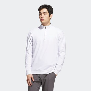 ADIDAS PERFORMANCE Athletic Sweatshirt in White: front