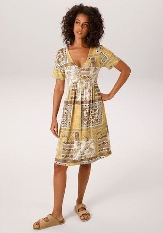 Aniston CASUAL Dress in Yellow: front