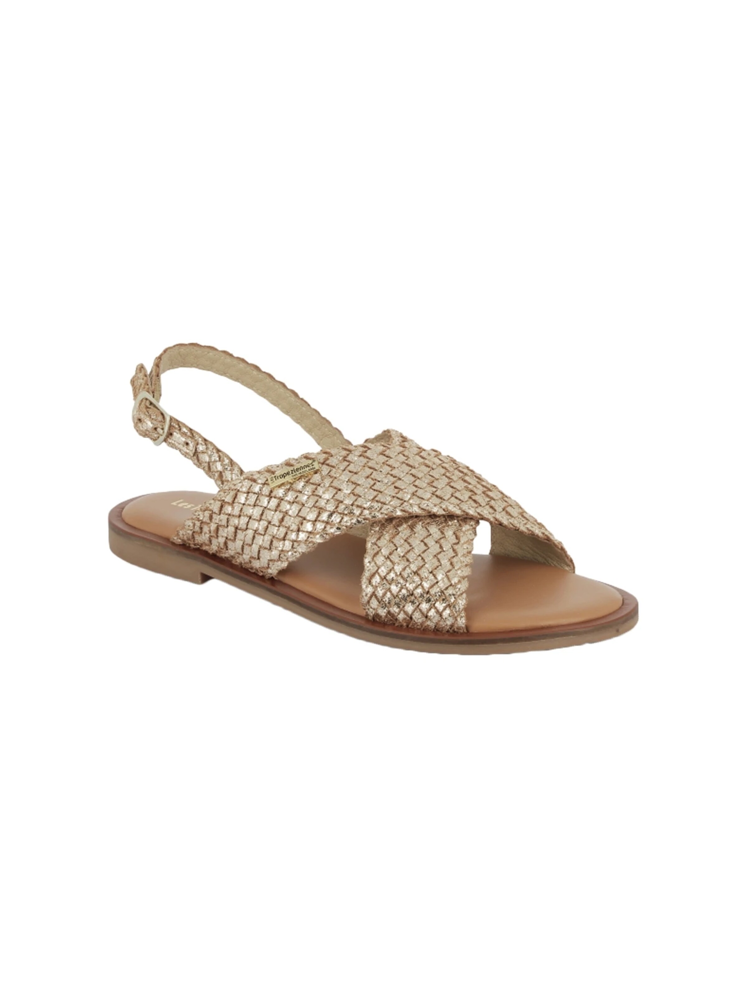 Sandales 'Ledersandalen „Les Doa“' Les Tropéziennes en or