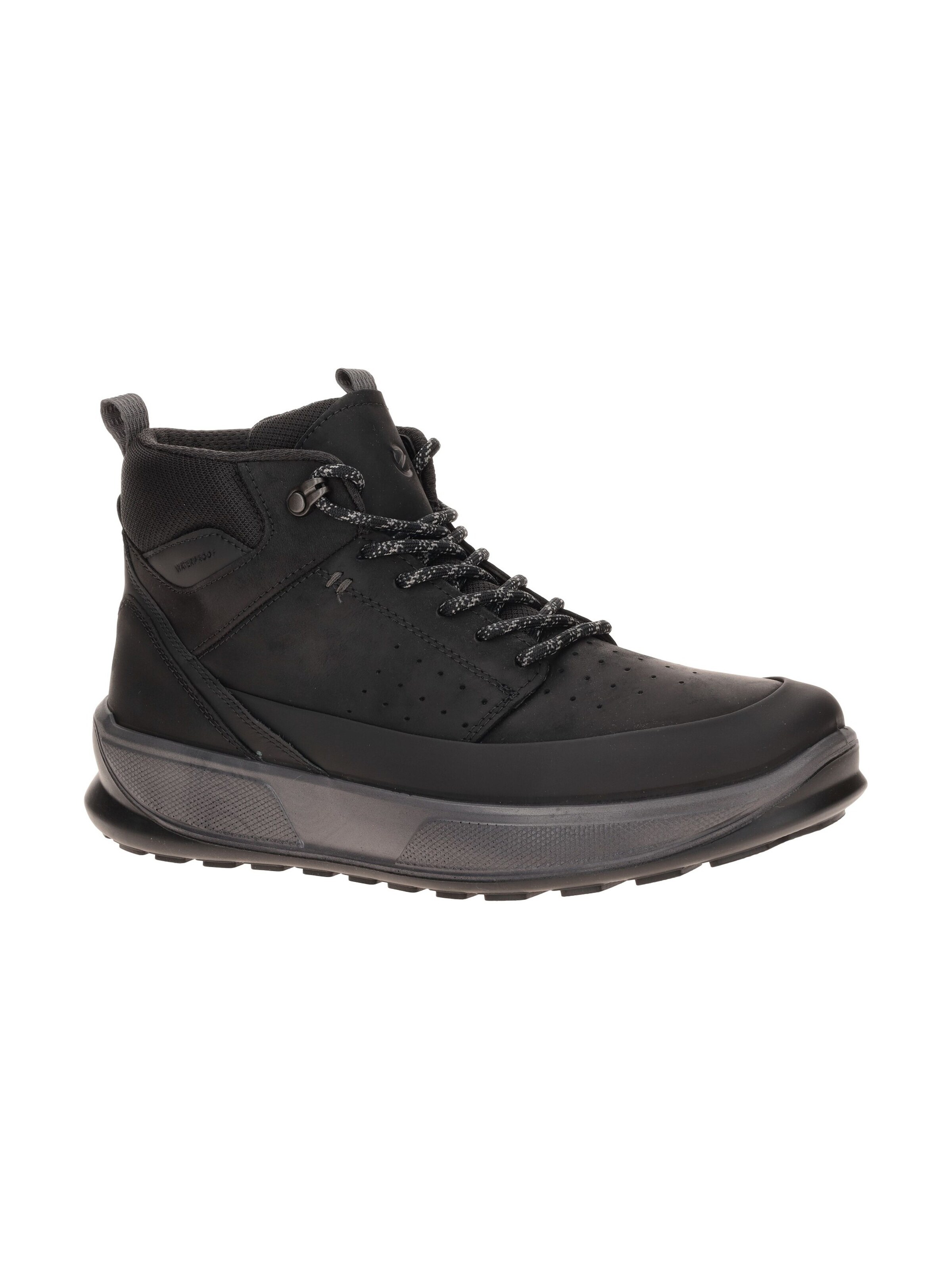 ECCO Boots 'Ecco Byway Schuhe Stiefel schwarz Nubuck Waterproof 522864' in Black: front