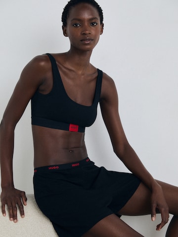 HUGO Пижамные штаны в Черный