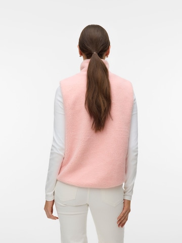 Gilet 'VMJosefine' VERO MODA en rose