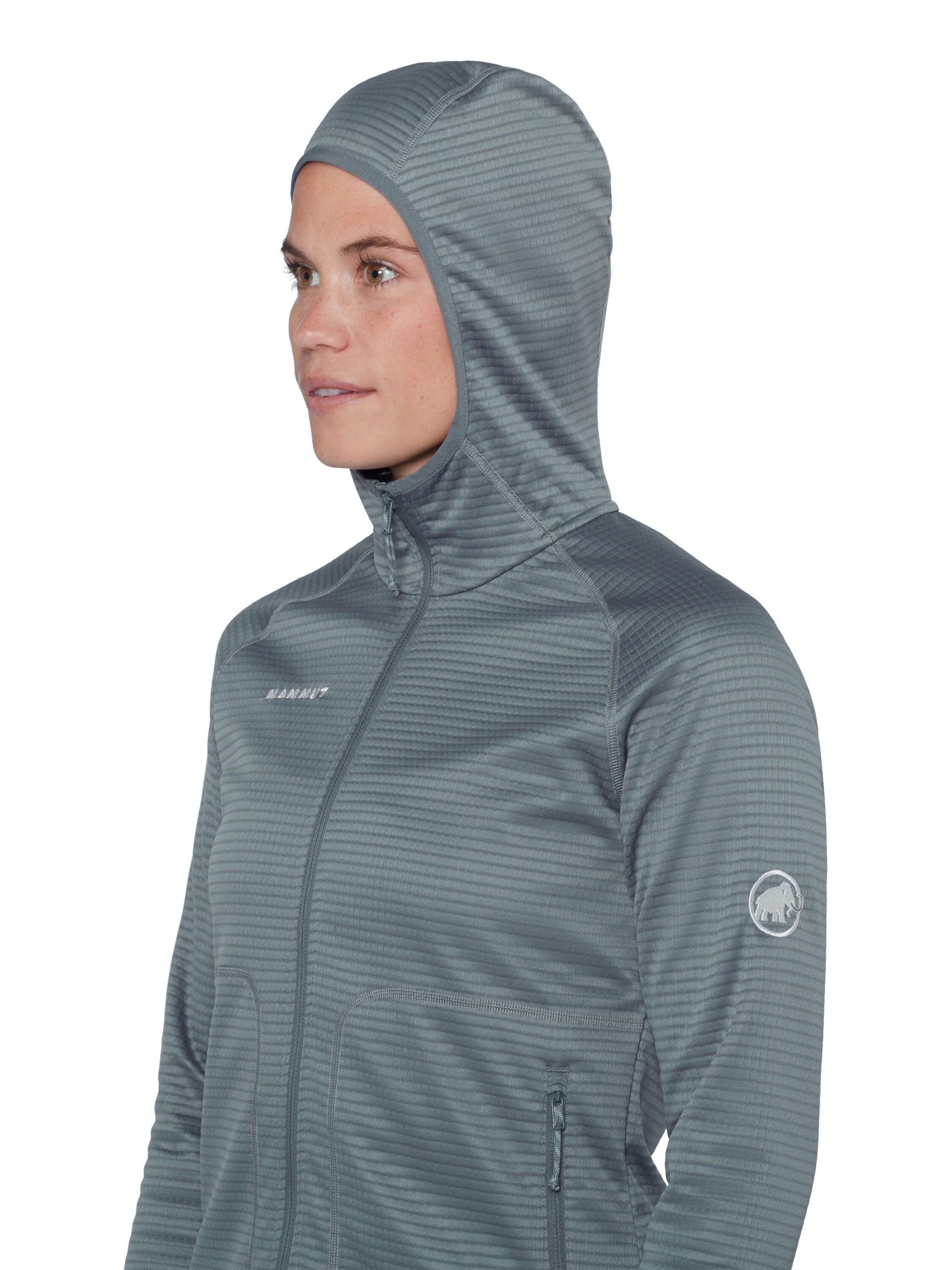 MAMMUT Funktionsfleecejacke ‘Crag’ in Grau