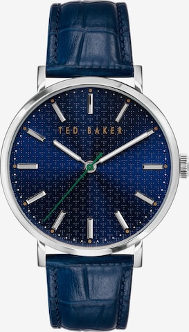 Ted Baker Analog Watch 'Ted Baker Gents' in Blue: front