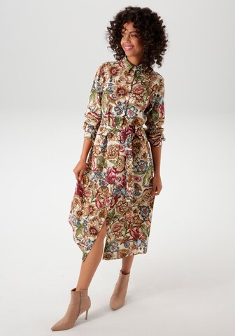 Aniston CASUAL Kleid in Mischfarben