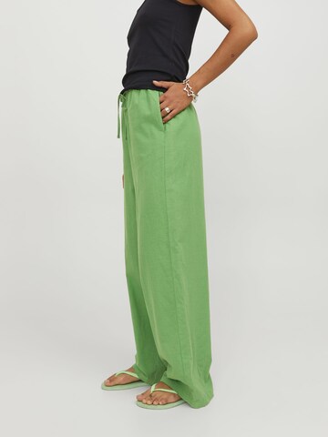 JJXX Wide leg Broek 'FLORA' in Groen