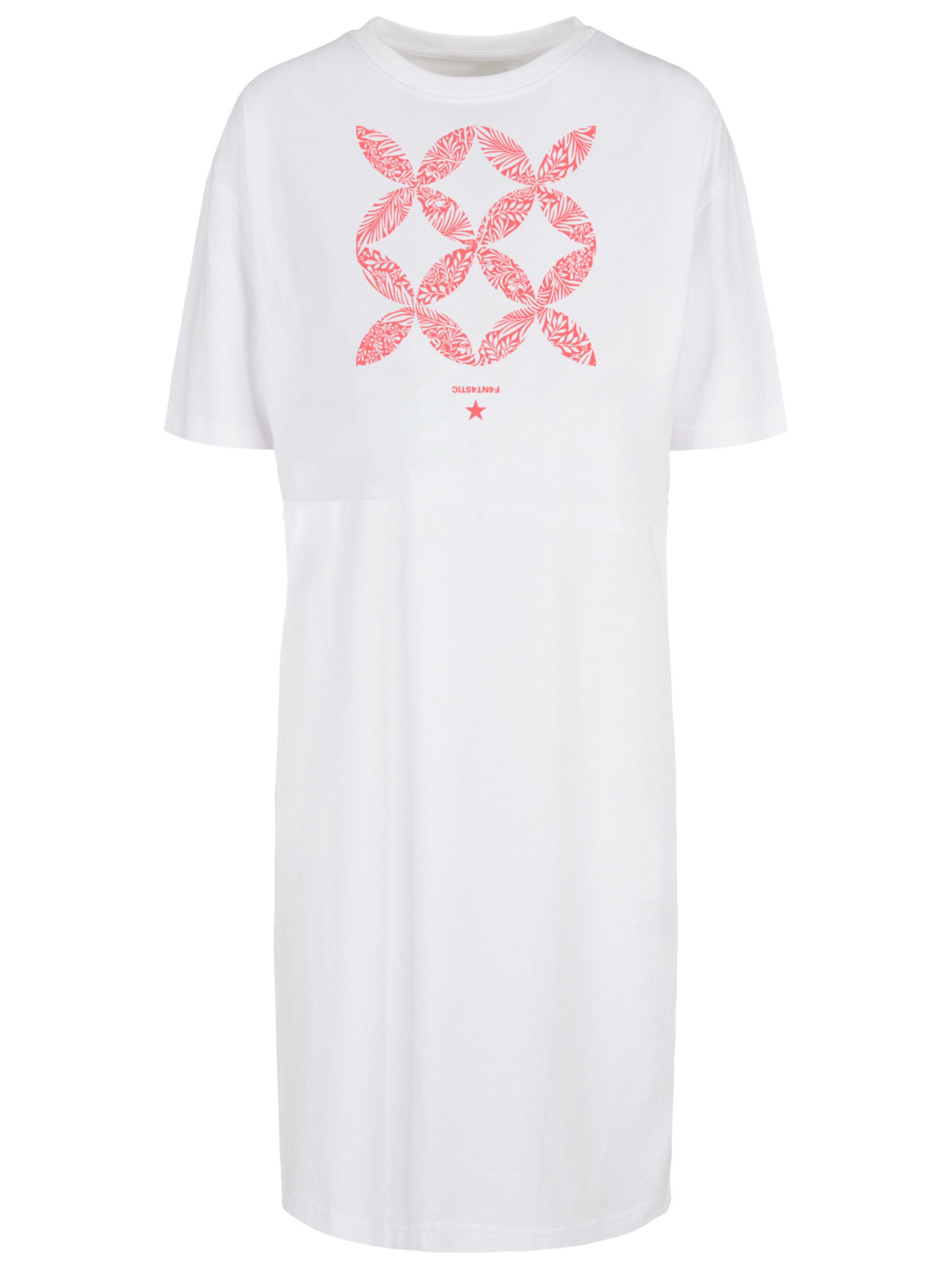 F4NT4STIC Jurk in Wit: voorkant