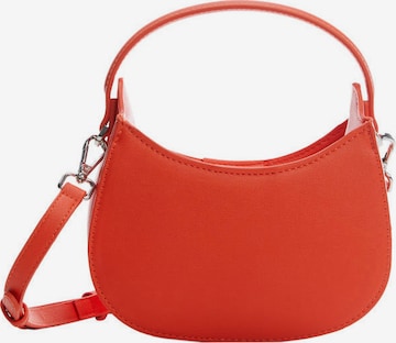 MANGO Shoulder Bag 'Davinia' in Orange: front