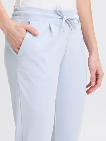 ICHI Tapered Broek 'Kate' in Blauw