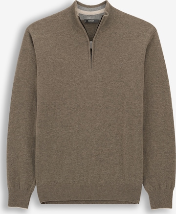 Boggi Milano Knit cardigan in Beige: front