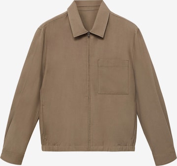 MANGO MANPrijelazna jakna 'Ennio' - smeđa boja: prednji dio