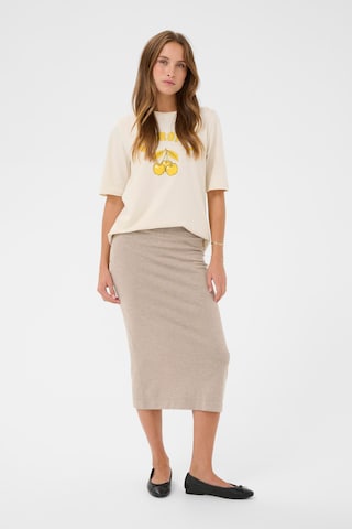 SAINT TROPEZ Nederdel 'SZMila' i beige