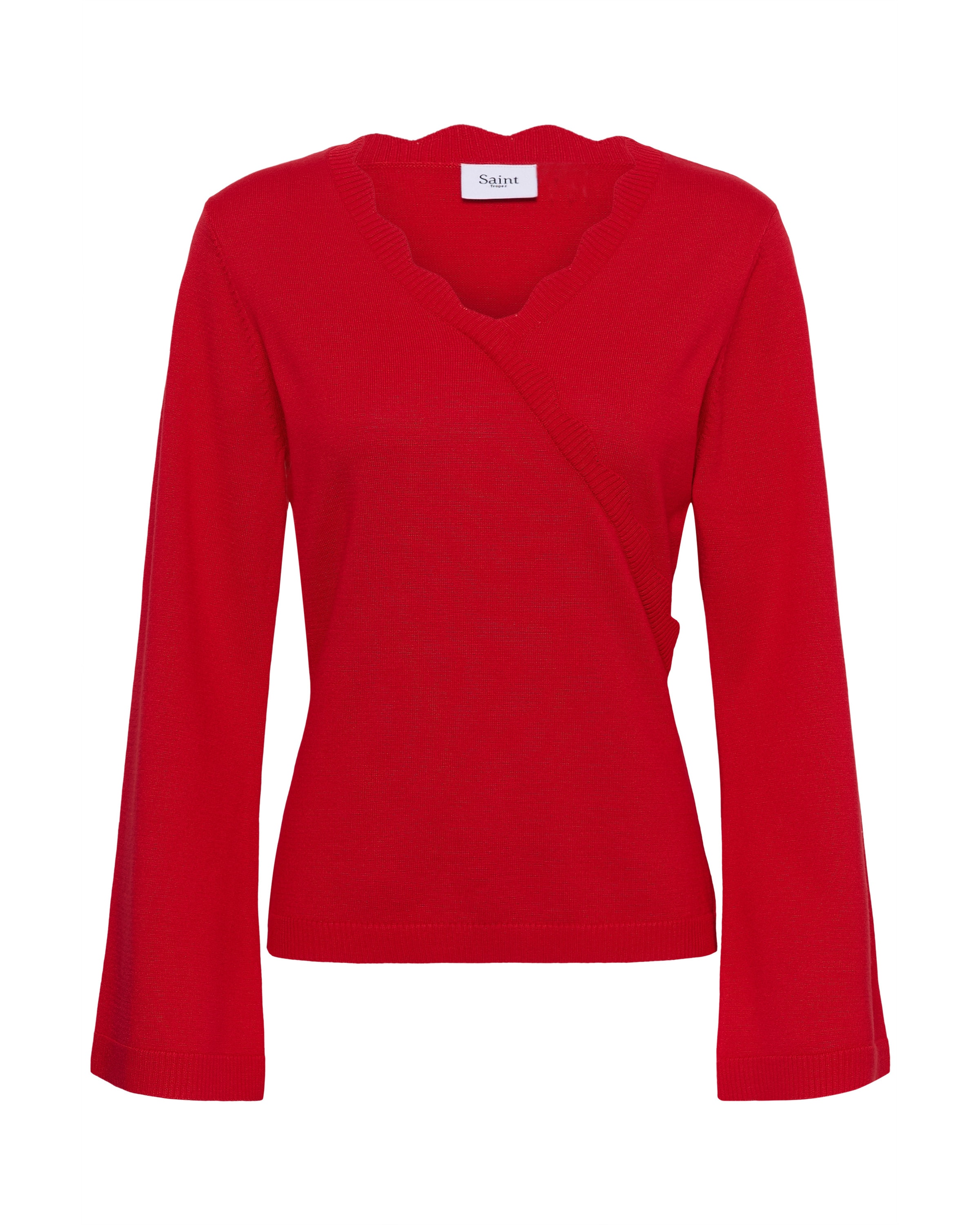 Pull-over 'Madlena' SAINT TROPEZ en rouge : devant