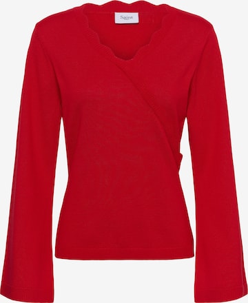 Pull-over 'Madlena' SAINT TROPEZ en rouge : devant