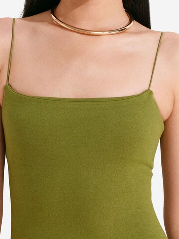 Dilvin Dress 'Midi' in Green