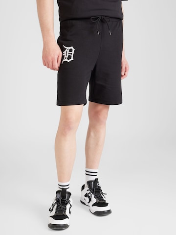 NEW ERA Regular Shorts 'LEAGUE ESSENTIALS' in Schwarz: predná strana