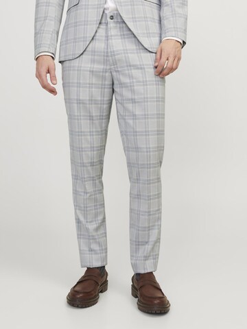 JACK & JONES Slimfit Bukser med fals i grå: forside