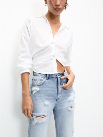 Loosefit Jean Pull&Bear en bleu