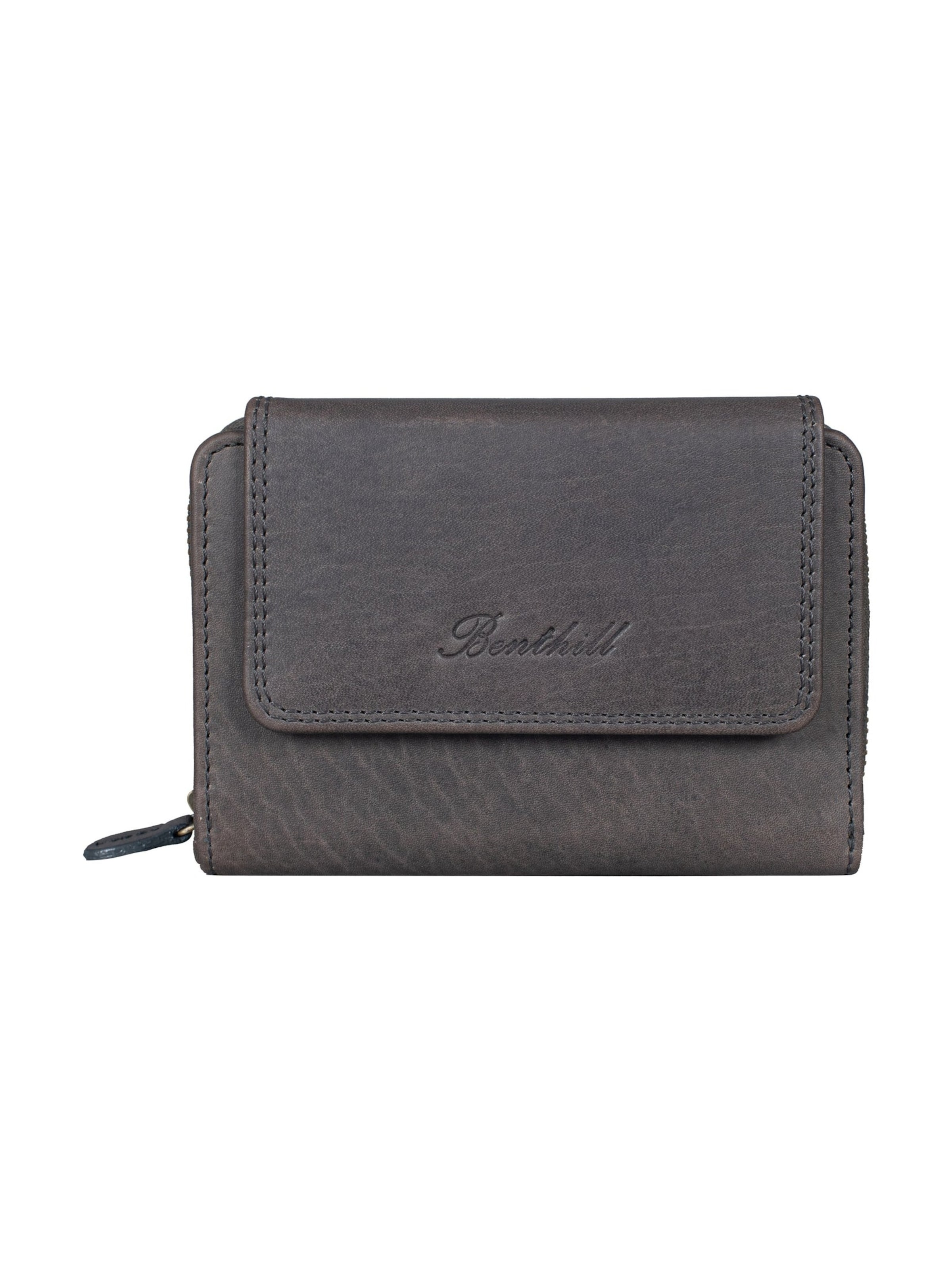 Benthill Wallet in Grey: front
