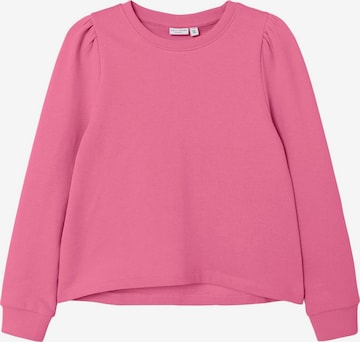 NAME IT Sweatshirt 'Vianja' i rosa: forside