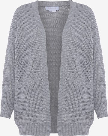 BLONDA Strickjacke in Grau: predná strana