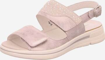 WALDLÄUFER Sandals in Pink: front