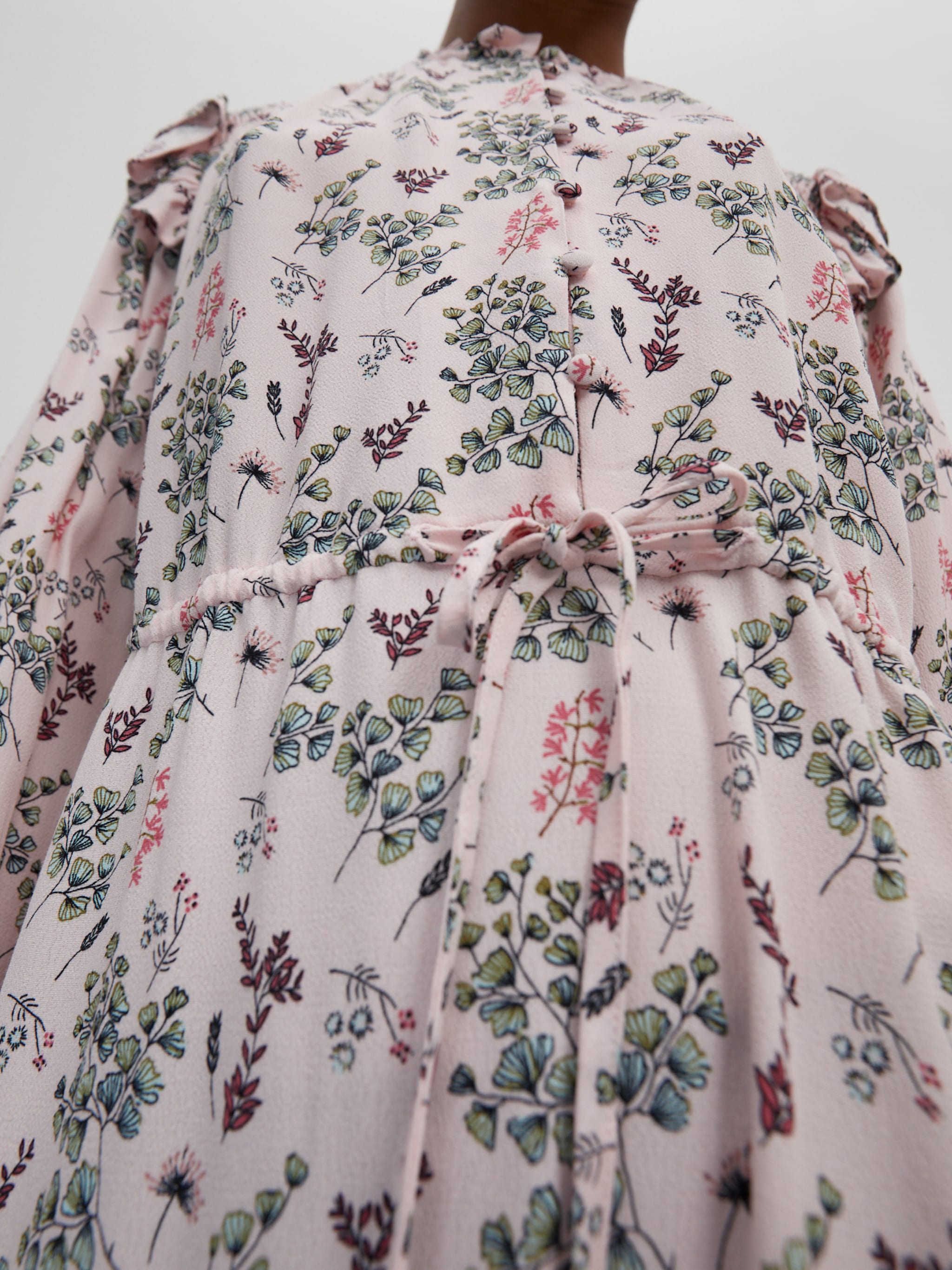 EDITED Producten Blousejurk 'Matthea ' Groen