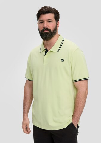 s.Oliver Poloshirt in Grün: Vorderseite
