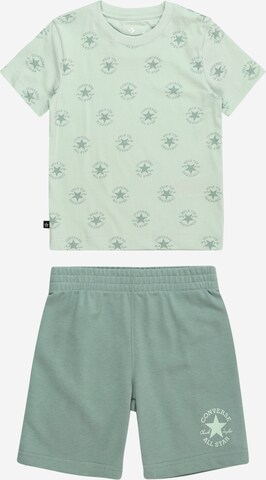 CONVERSE Set in Green: front