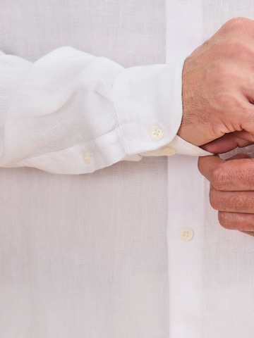 Next Regular fit Button Up Shirt 'Signature' in White