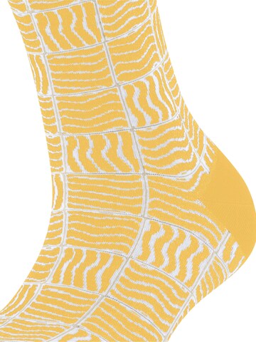 FALKE Socken 'Coast Tile'‌‌‌‌‌‌‌‌‌ in Gelb