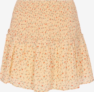 Jupe 'Young Fashion' MYMO en jaune : devant