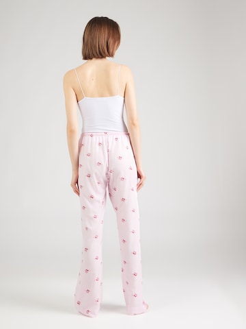 Hunkemöller regular Παντελόνι σε ροζ