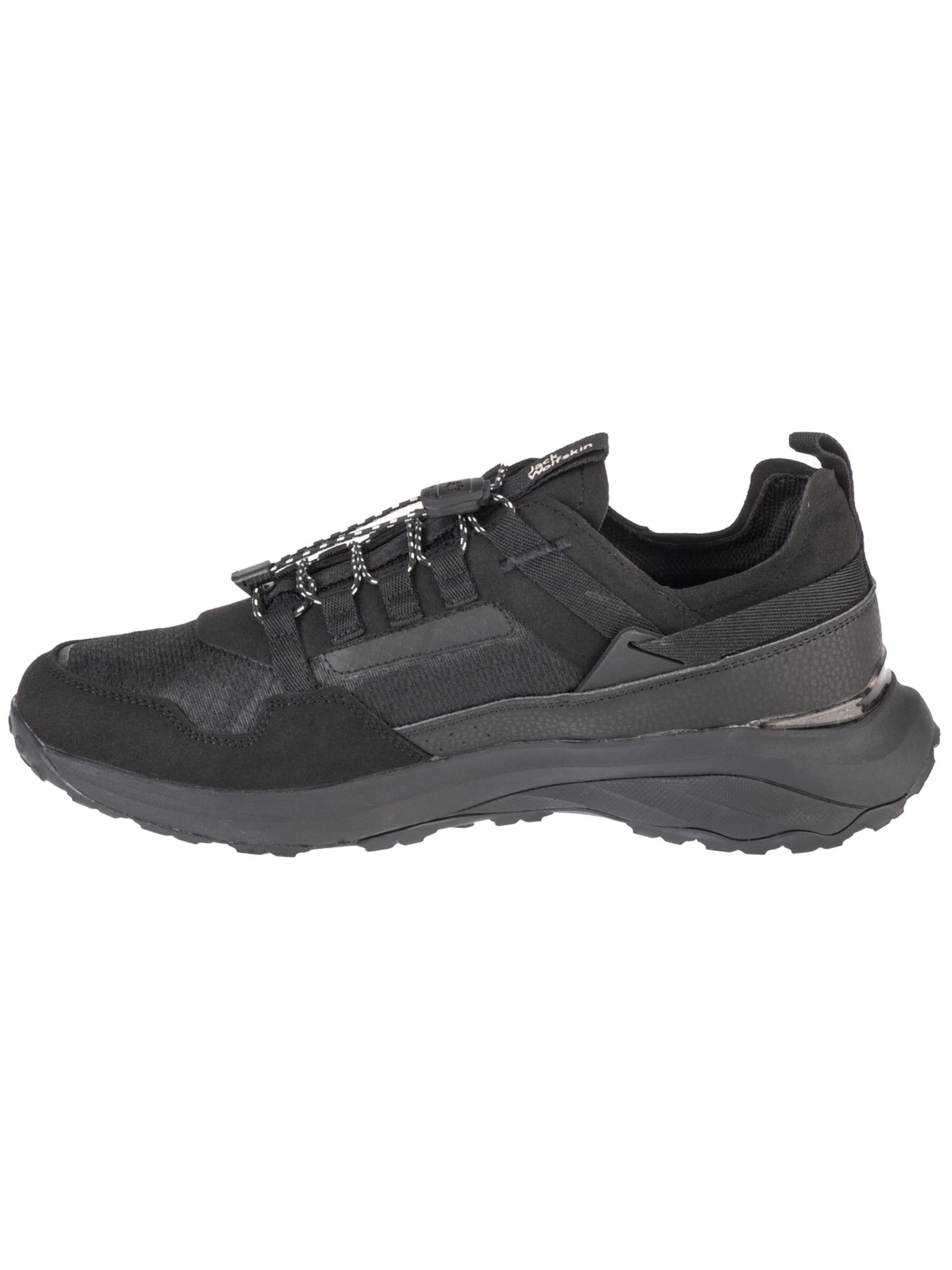 JACK WOLFSKIN Sneaker low 'Dromoventure Athletic' in Schwarz