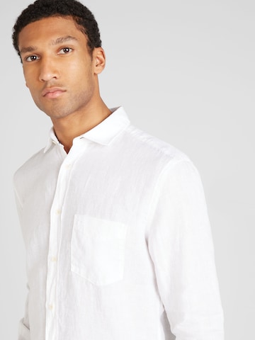 OLYMP Regular fit Бизнес риза в бяло