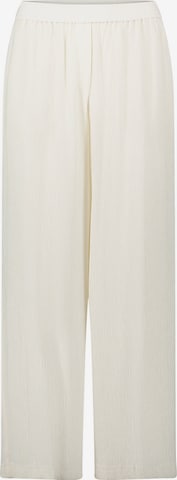 Coupe slim Pantalon Betty & Co en blanc : devant