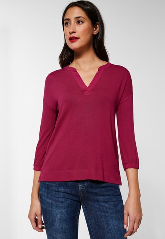 STREET ONE Blouse in Red: front