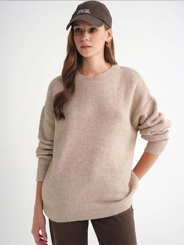 Pull-over MixRay en beige