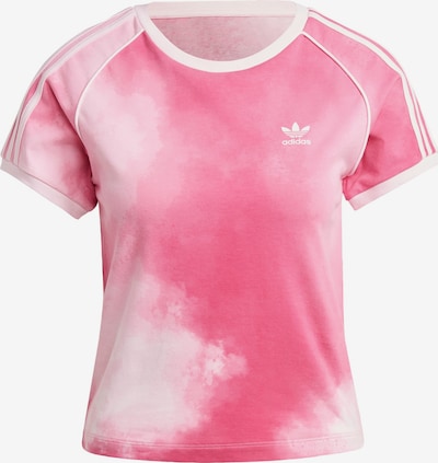 ADIDAS ORIGINALS T-Krekls 'Colour Fade 3-Stripes', krāsa - rozā / balts, Preces skats