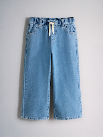 Wide Leg Jean The Set en beige