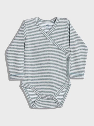 OrganicEra Romper/Bodysuit 'Organic' in Blue: front