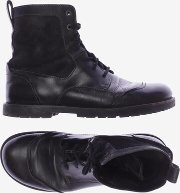 BIRKENSTOCK Anke & Mid-Calf Boots in 45 in Black: front